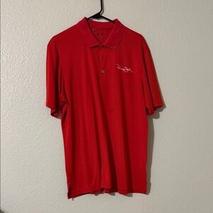 Adidas Panama Jack Red Polo Shirt